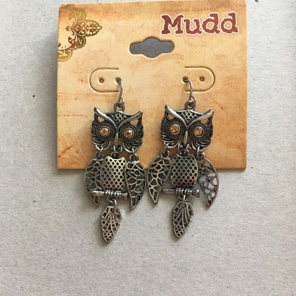 Jewelry - Mudd Owl Earrings